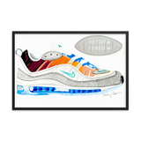 La Mezcla Sneaker Art Print