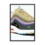 Wotherspoon Air Max 1/97 Sneaker Art Print